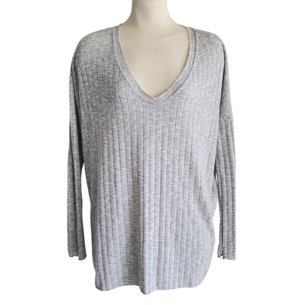 Out from Under Lounging Oversized Drop Shoulder Ribbed Sweater Size S